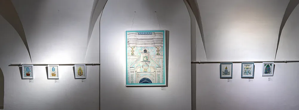 Cover image of Easter April by Anna Samoilovych, a Exhibitions, based in Gallery "Bakery", National Conservation Area "Sophia of Kyiv", Volodymyrska St. 24, created in 11.04.2025 - 11.05.2025
